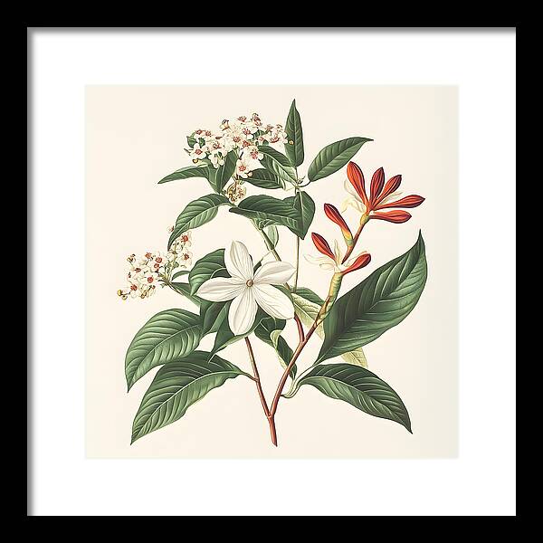 Floral Simplicity - Framed Print