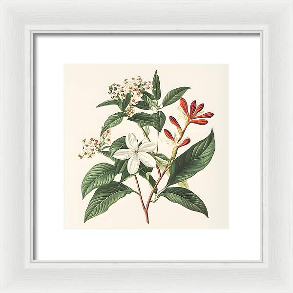 Floral Simplicity - Framed Print