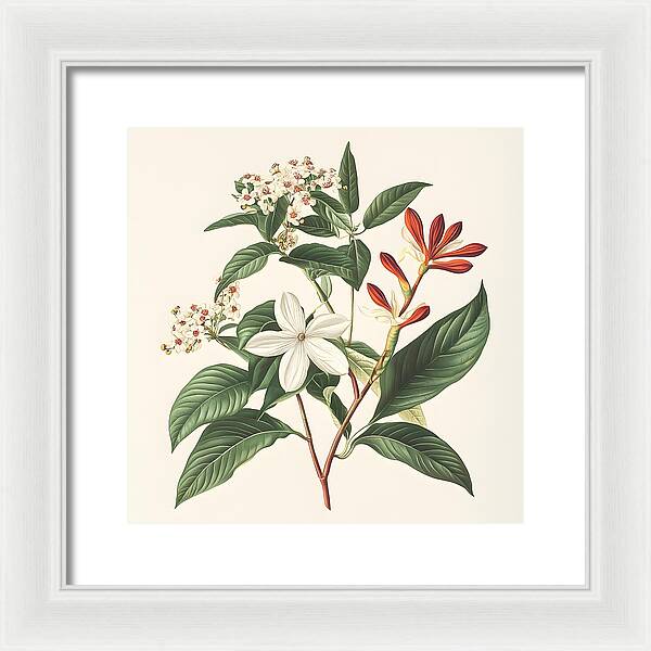 Floral Simplicity - Framed Print