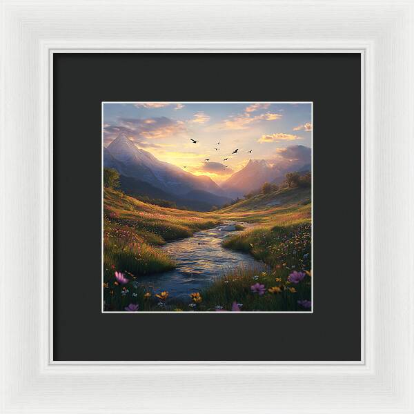 Flourish and Flow - Framed Print