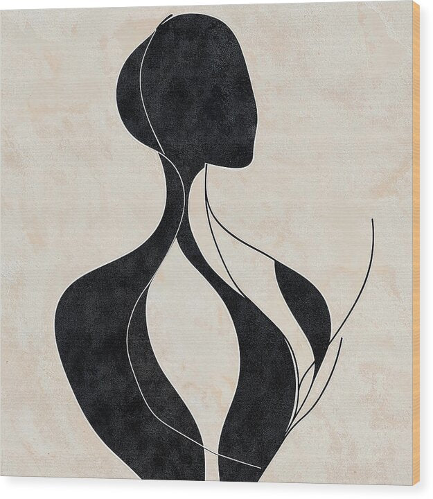 Fluid Identity - Wood Print