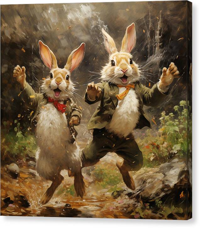 Forest Fandango - Canvas Print