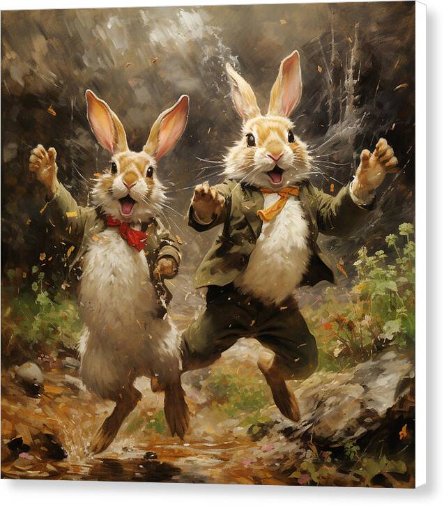 Forest Fandango - Canvas Print