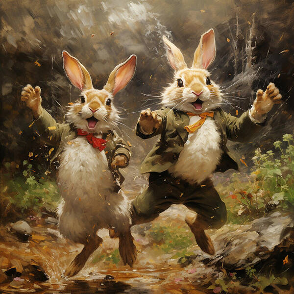 Forest Fandango - Art Print