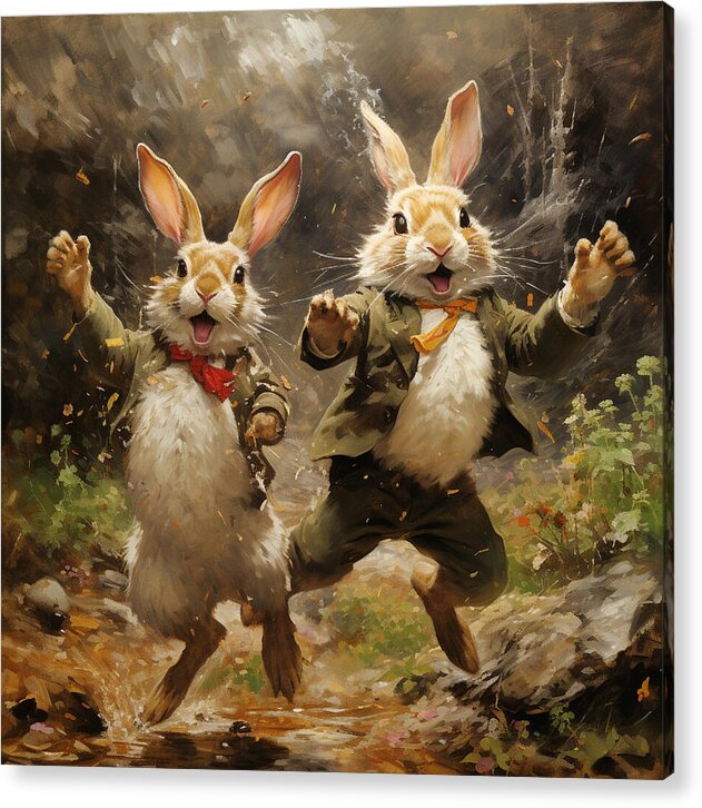 Forest Fandango - Acrylic Print