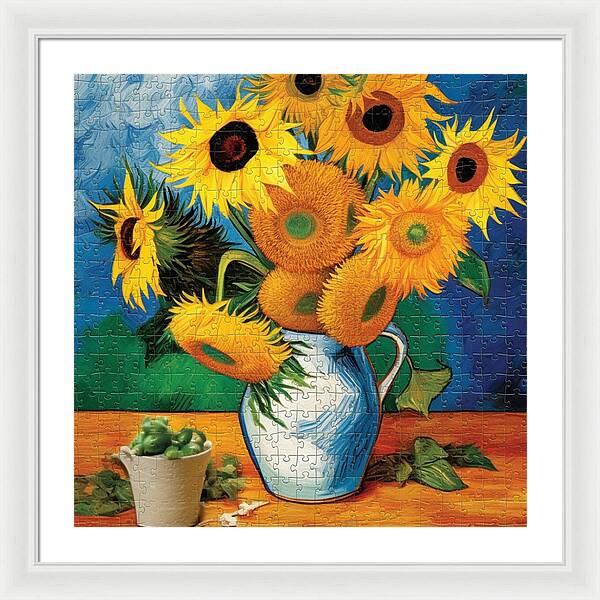 Fragmented Blossom - Framed Print