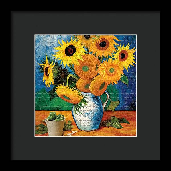 Fragmented Blossom - Framed Print