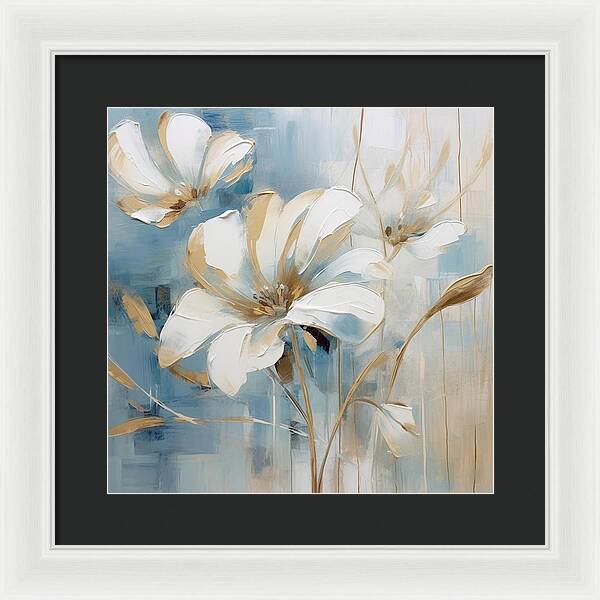 Frost Pedals - Framed Print