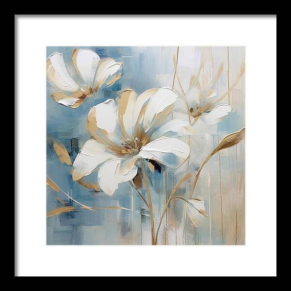 Frost Pedals - Framed Print