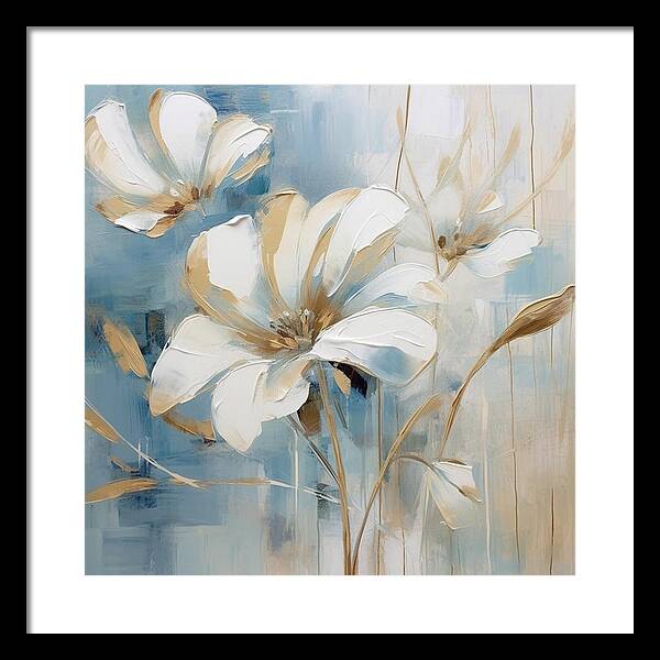 Frost Pedals - Framed Print