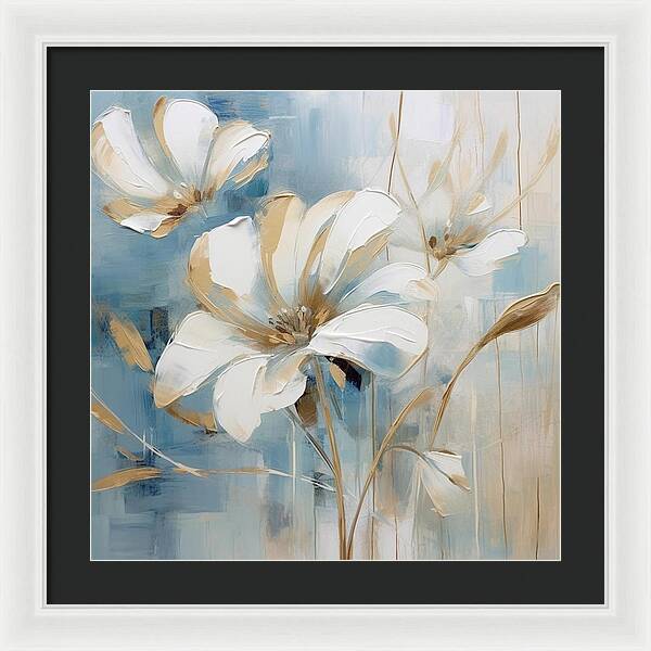 Frost Pedals - Framed Print