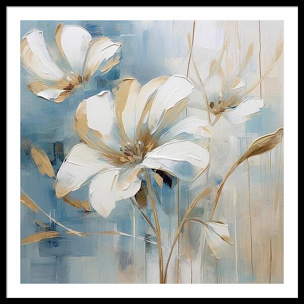 Frost Pedals - Framed Print