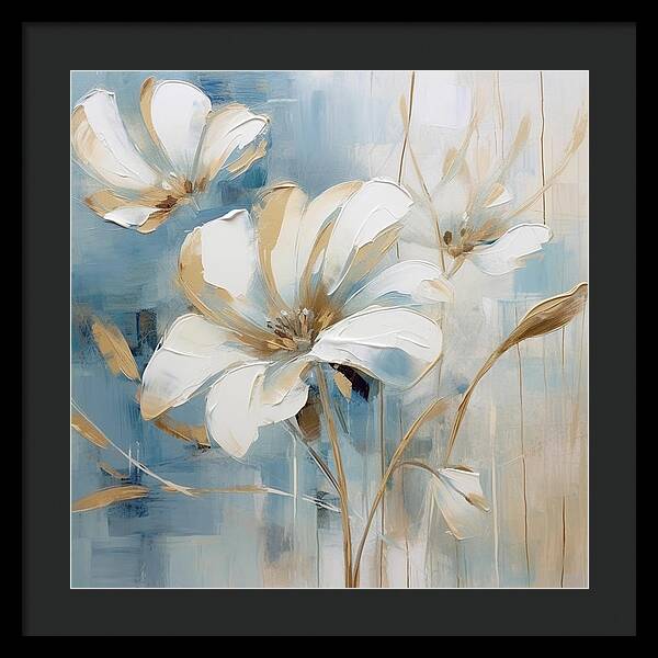 Frost Pedals - Framed Print