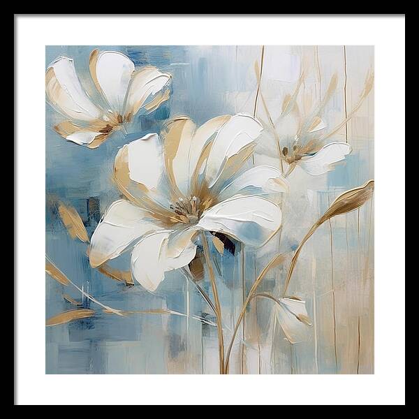 Frost Pedals - Framed Print