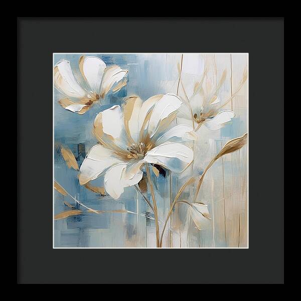 Frost Pedals - Framed Print