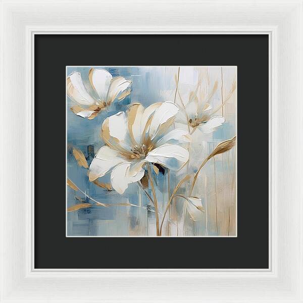 Frost Pedals - Framed Print