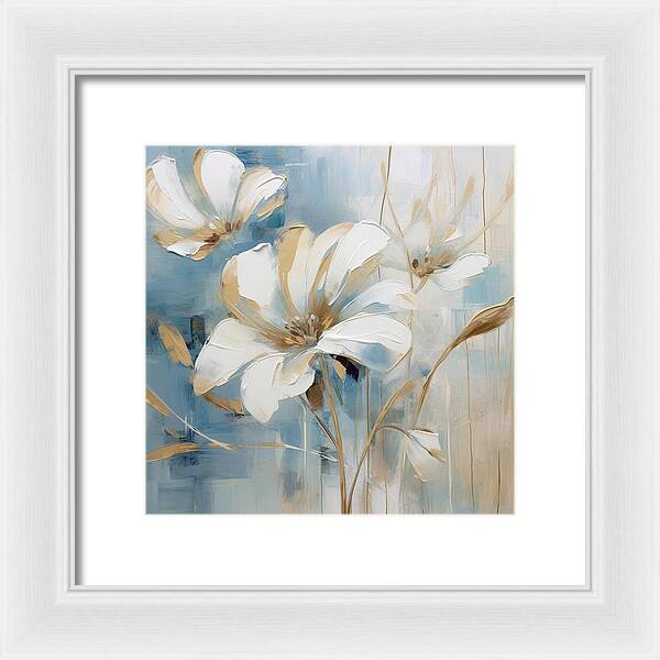 Frost Pedals - Framed Print