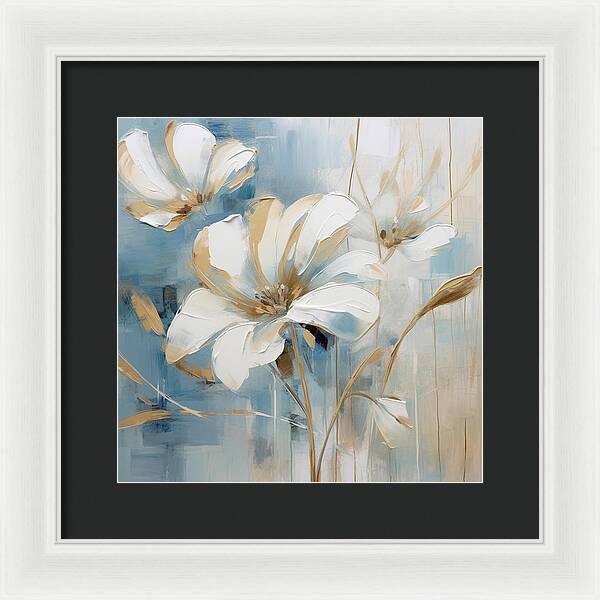 Frost Pedals - Framed Print