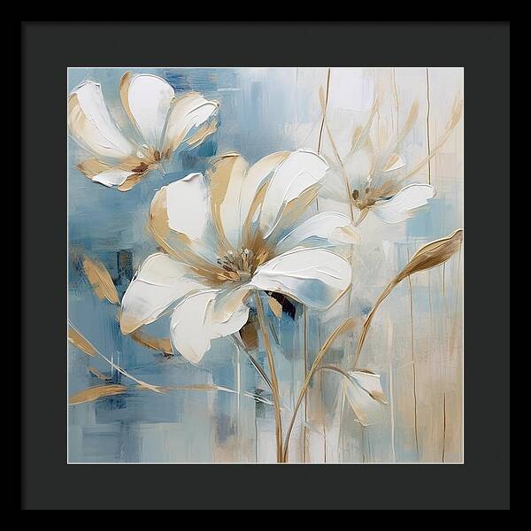 Frost Pedals - Framed Print