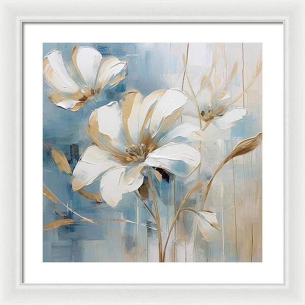 Frost Pedals - Framed Print