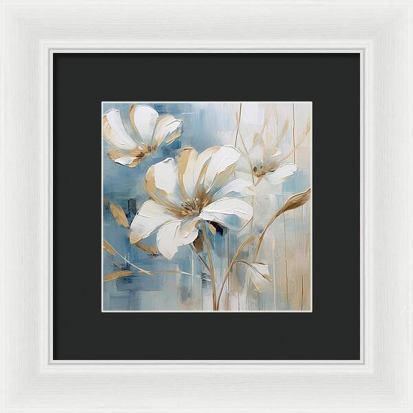 Frost Pedals - Framed Print