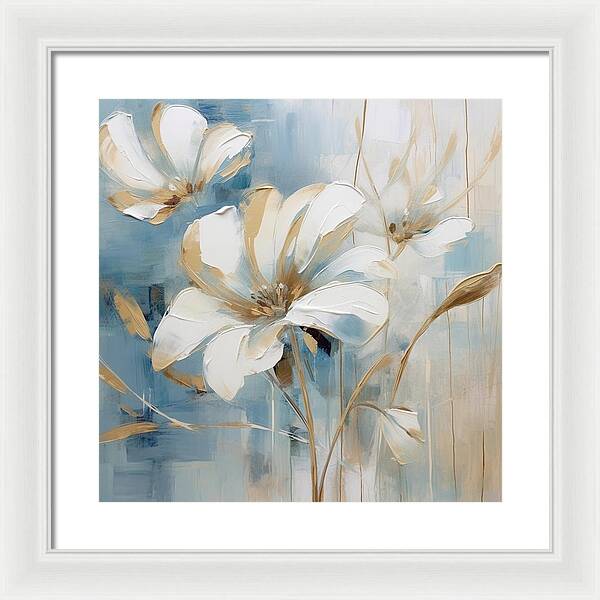 Frost Pedals - Framed Print