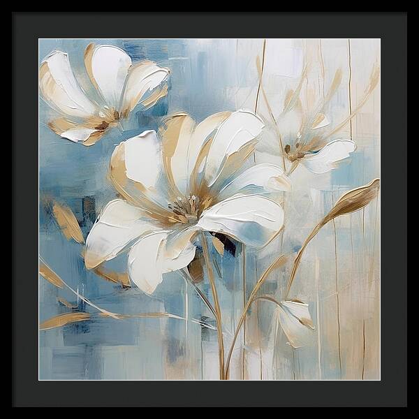 Frost Pedals - Framed Print