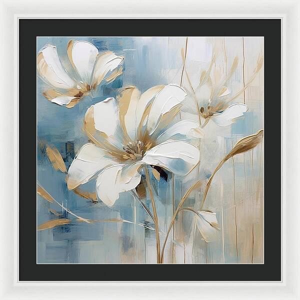 Frost Pedals - Framed Print