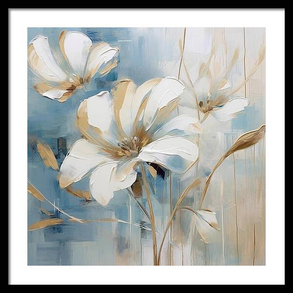 Frost Pedals - Framed Print