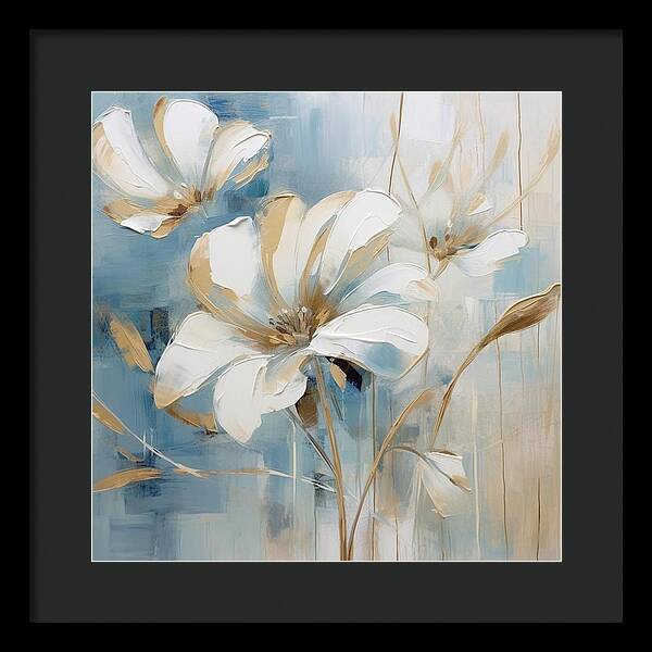 Frost Pedals - Framed Print