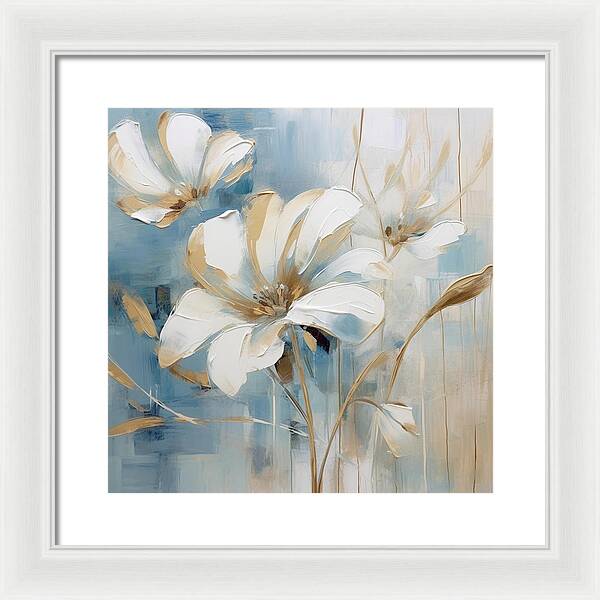 Frost Pedals - Framed Print