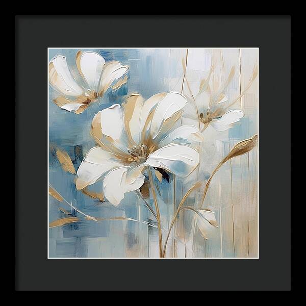 Frost Pedals - Framed Print