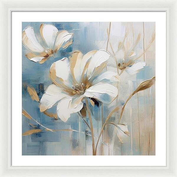 Frost Pedals - Framed Print