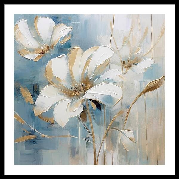 Frost Pedals - Framed Print