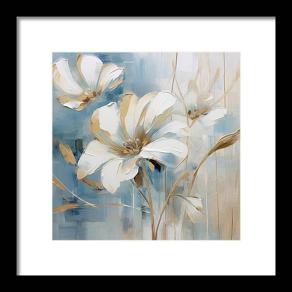 Frost Pedals - Framed Print