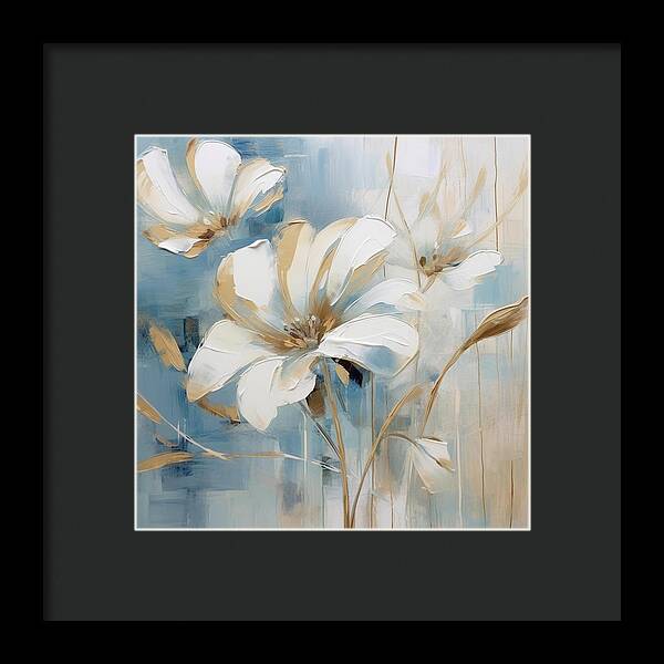 Frost Pedals - Framed Print