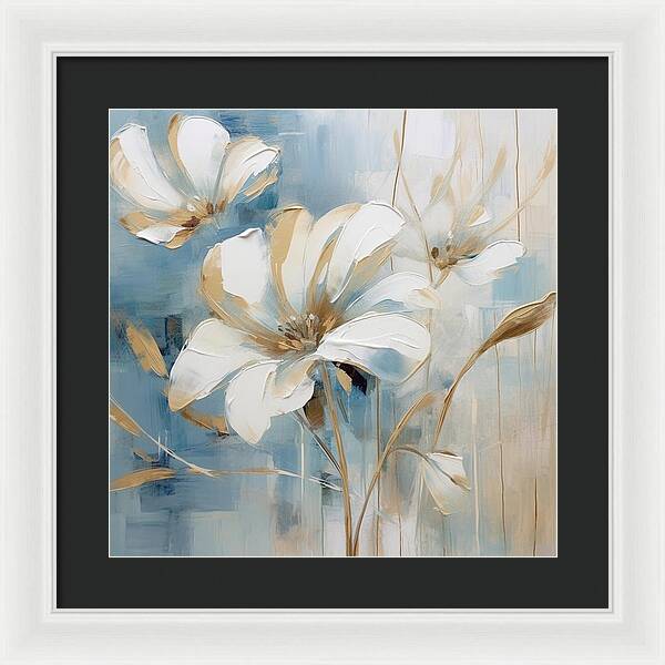 Frost Pedals - Framed Print