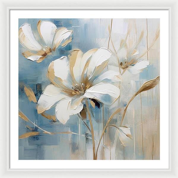 Frost Pedals - Framed Print