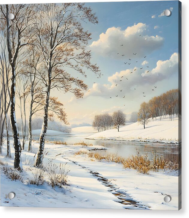 Frosted Path - Acrylic Print