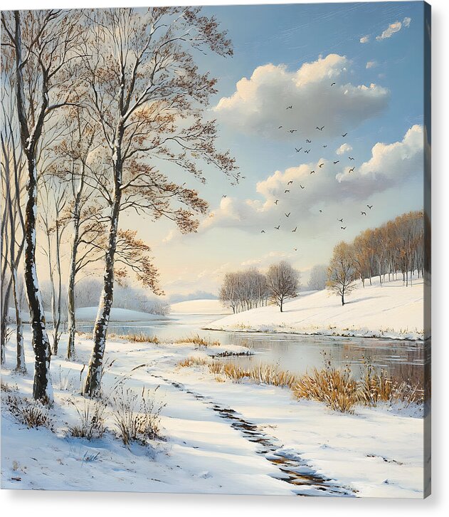 Frosted Path - Acrylic Print