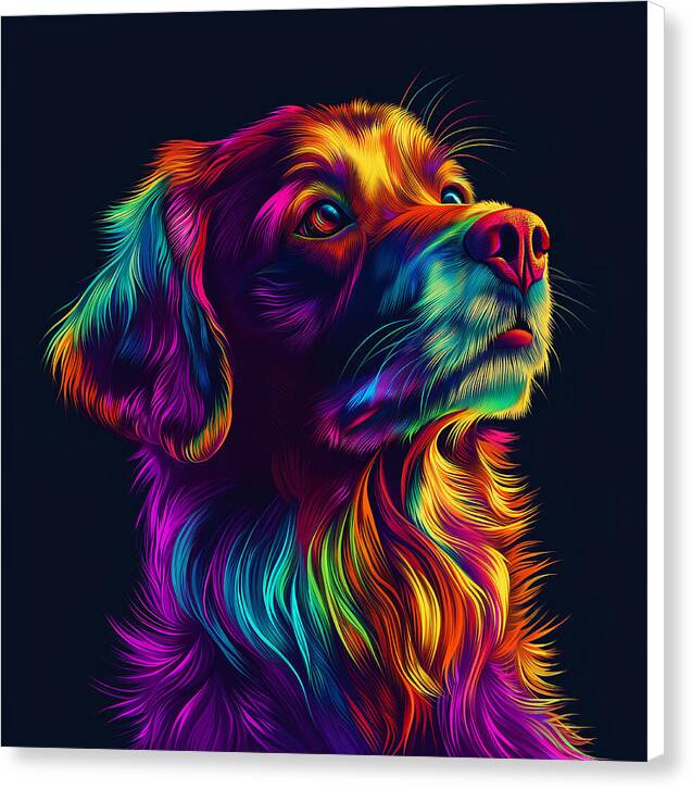 Fur Aurora - Canvas Print