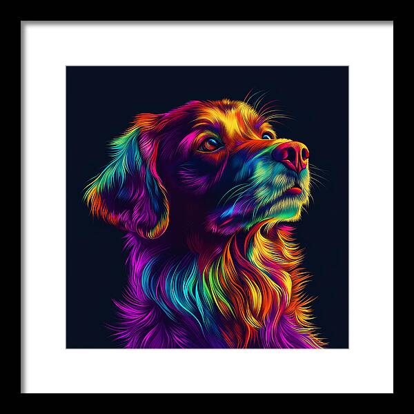 Fur Aurora - Framed Print