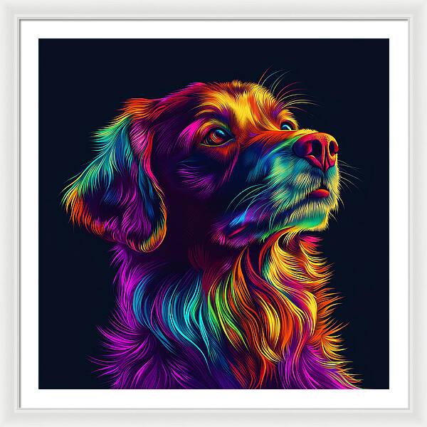 Fur Aurora - Framed Print