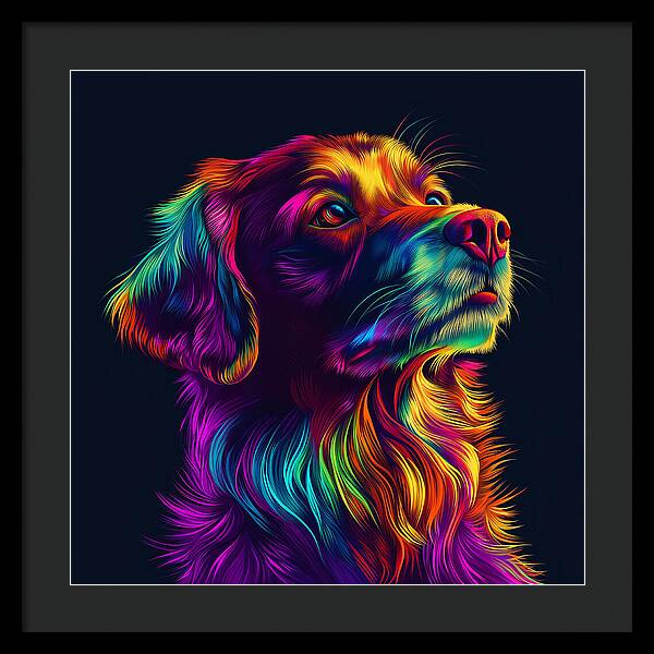 Fur Aurora - Framed Print