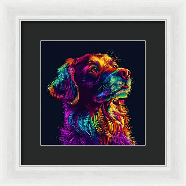 Fur Aurora - Framed Print