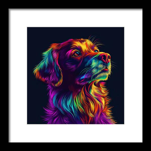 Fur Aurora - Framed Print