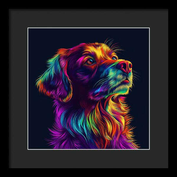 Fur Aurora - Framed Print