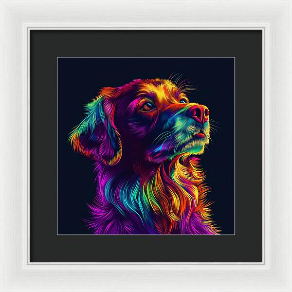 Fur Aurora - Framed Print