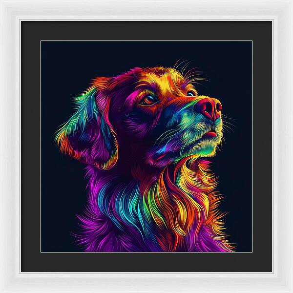 Fur Aurora - Framed Print