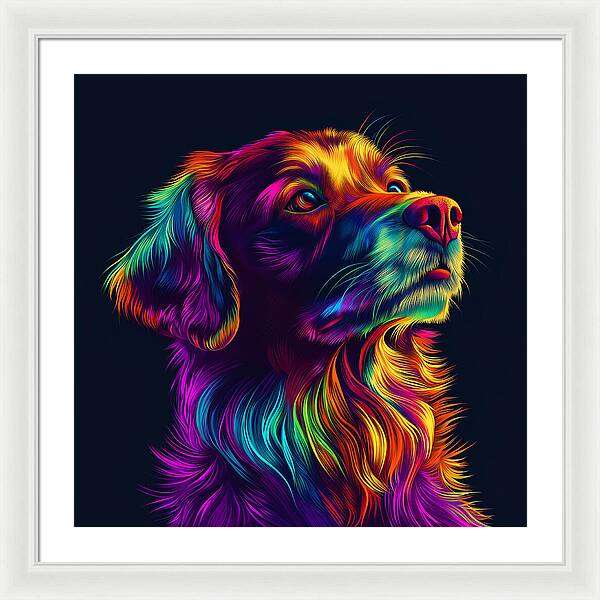 Fur Aurora - Framed Print